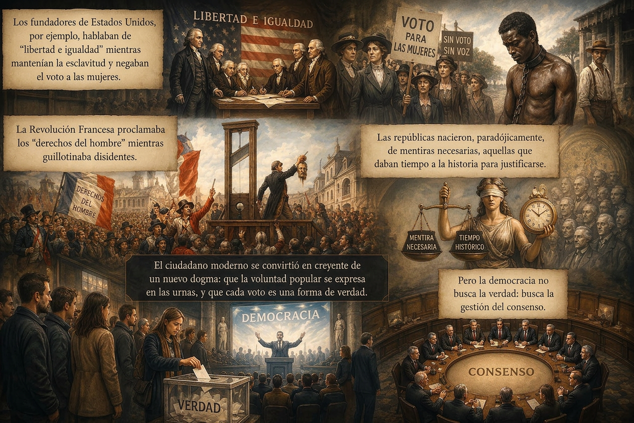 El arte de la mentira política