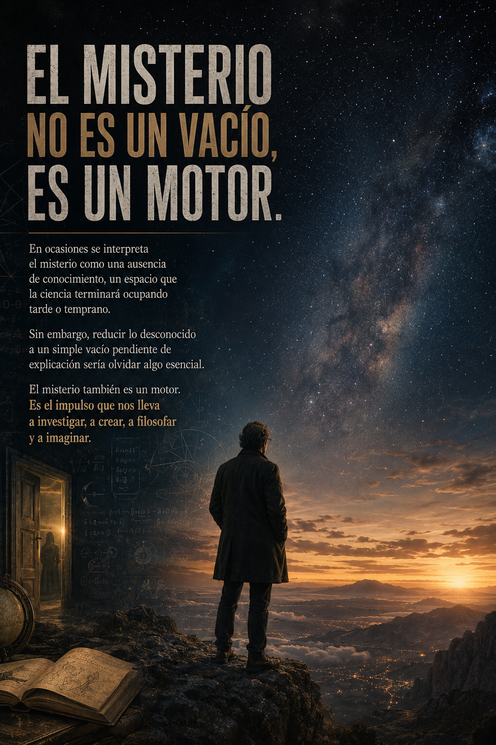 Lo desconocido: el territorio donde nacen las grandes preguntas