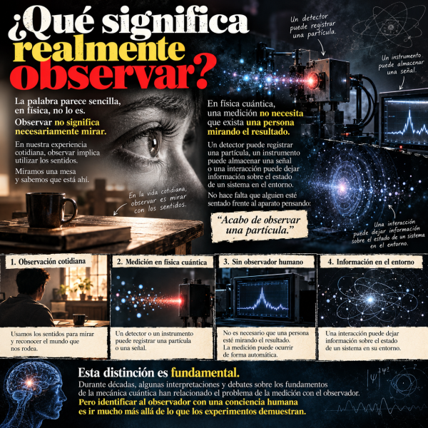 El universo no necesita un observador… ¿o sí?