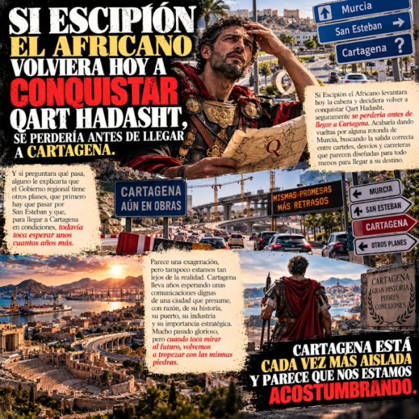 Si Escipión levantara la cabeza